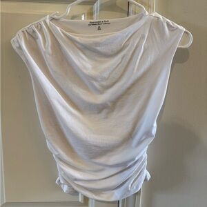 White Sleeveless Top